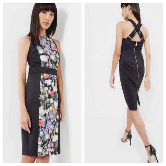 Ted Baker London Dresses & Skirts - Ted Baker AKVA Kensington Floral Bodycon Dress NWT